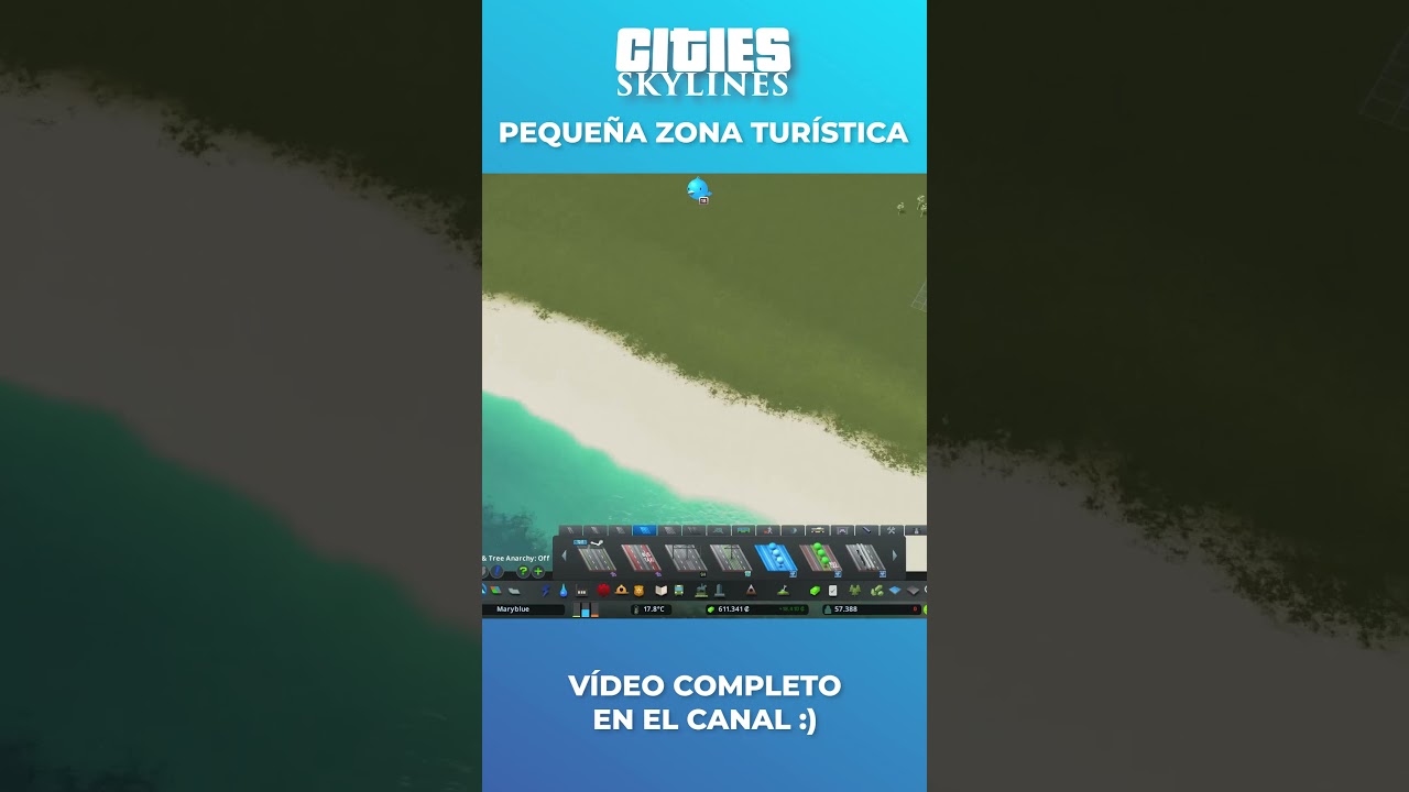 Distrito tur&iacute;stico - Cities Skylines 🏙️