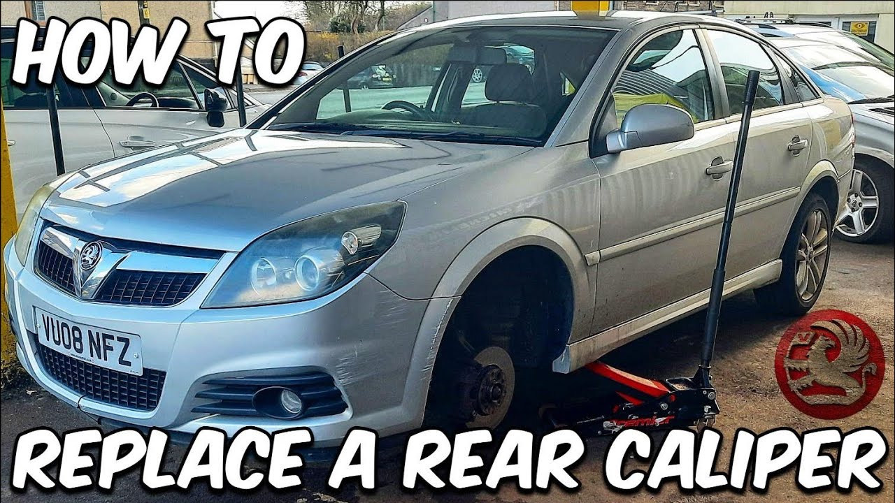 How to Replace a 2002 - 2010 Vauxhall / Opel Vectra C Rear Brake Caliper #car #brakes #diy #tutorial