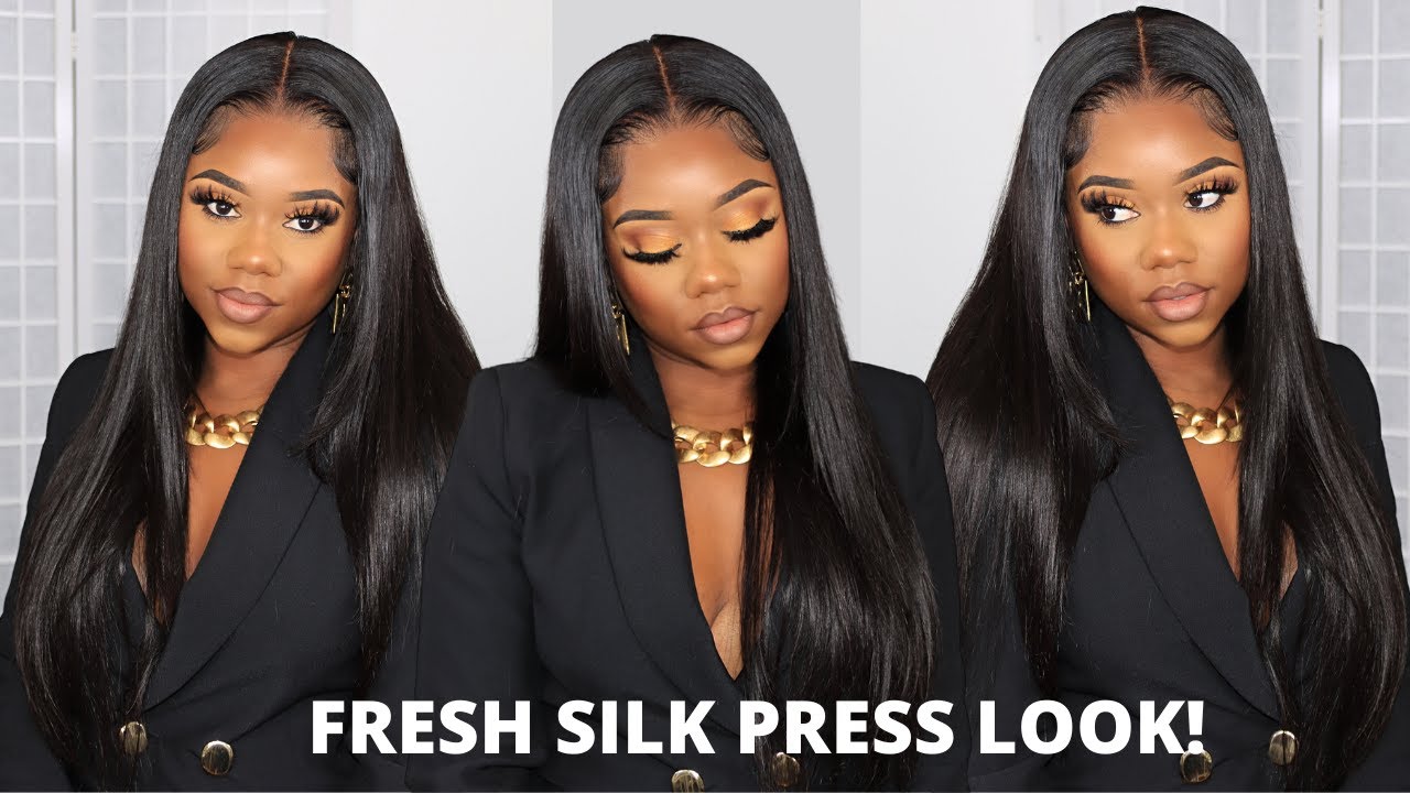 LOOKING LIKE A FRESH SILK PRESS! | Wowafrican | Chev B.