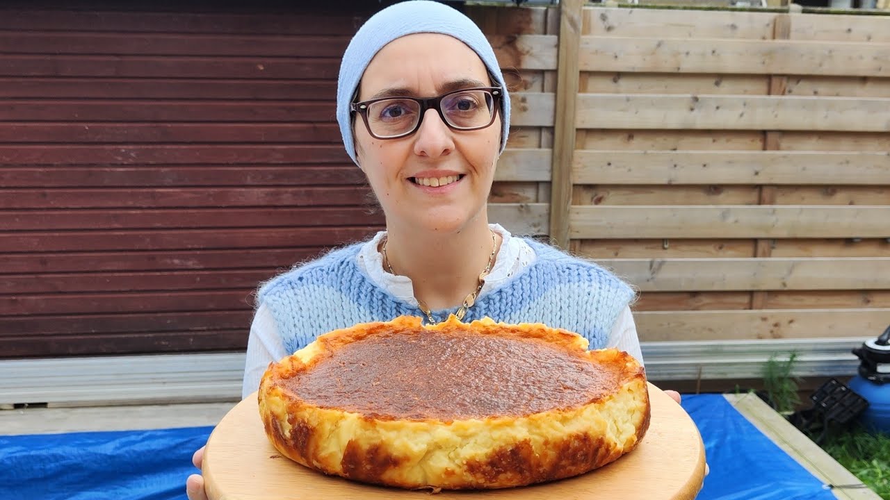 UNA LOCURA! LA TARTA DE QUESO MAS FAMOSA/TARTA DE QUESO DE LA VIÑA