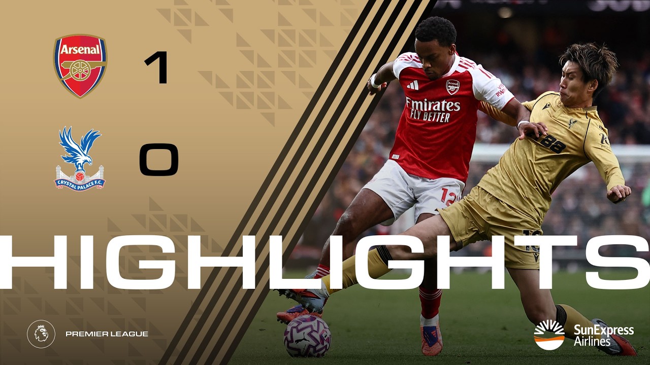 Premier League Highlights | Arsenal 1-0 Crystal Palace