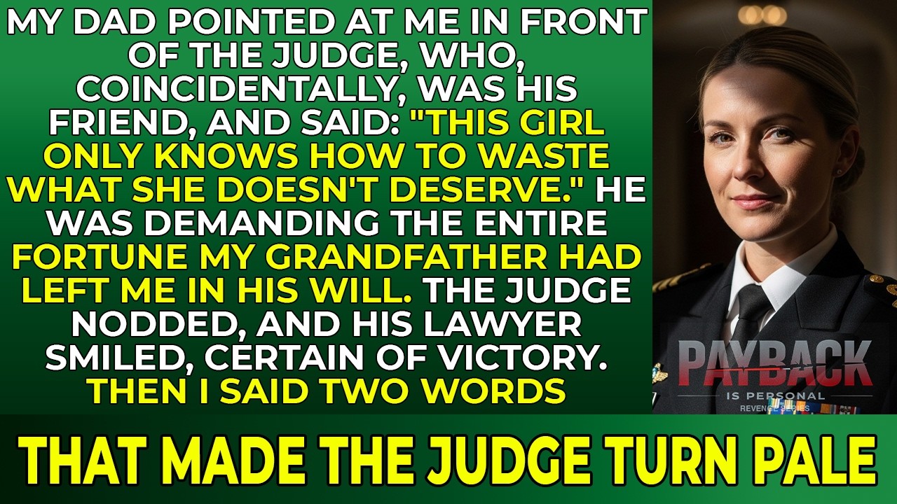 My Dad Demanded All My Fortune In Court — What I Said Left The Judge Pale And My Dad Silent.