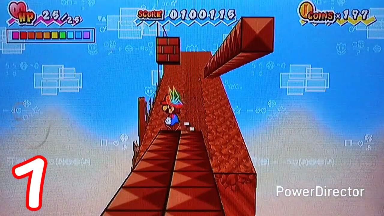Super Paper Mario | Minimal Mario Run | Chapter 1-2