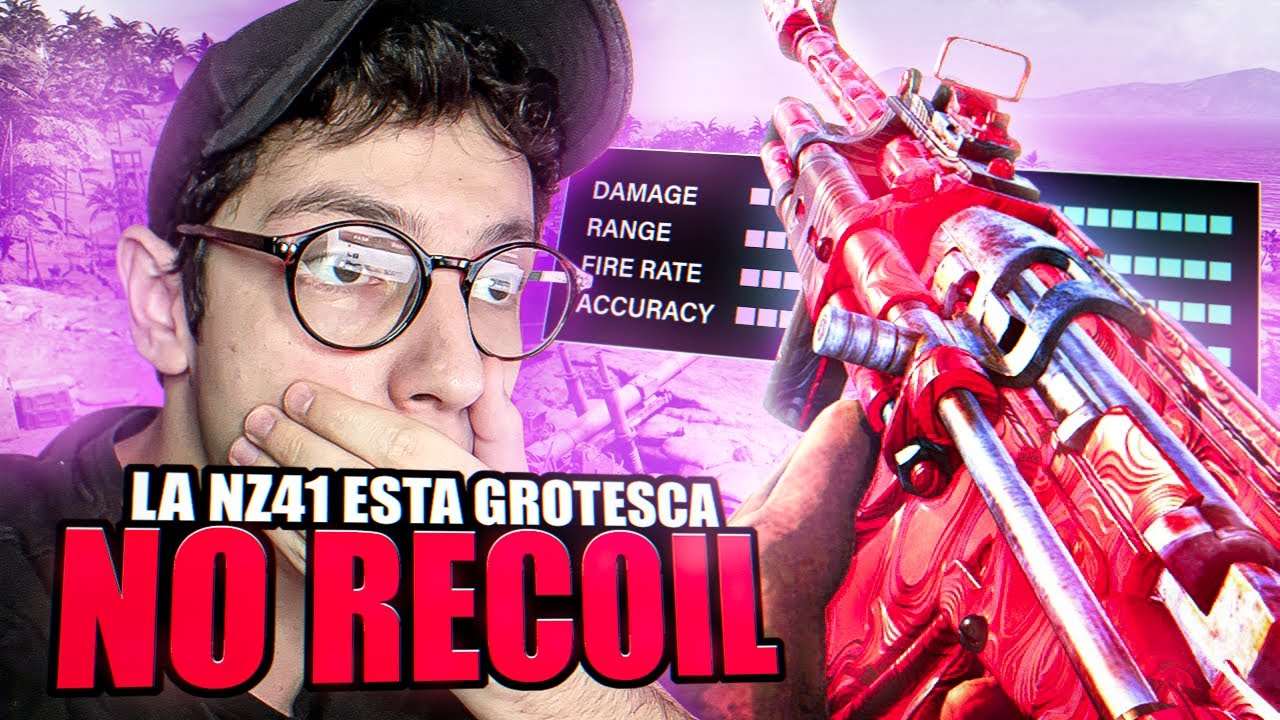 LA NZ-41 ESTA GROTESCA *NO RECOIL* (Warzone Pacific)