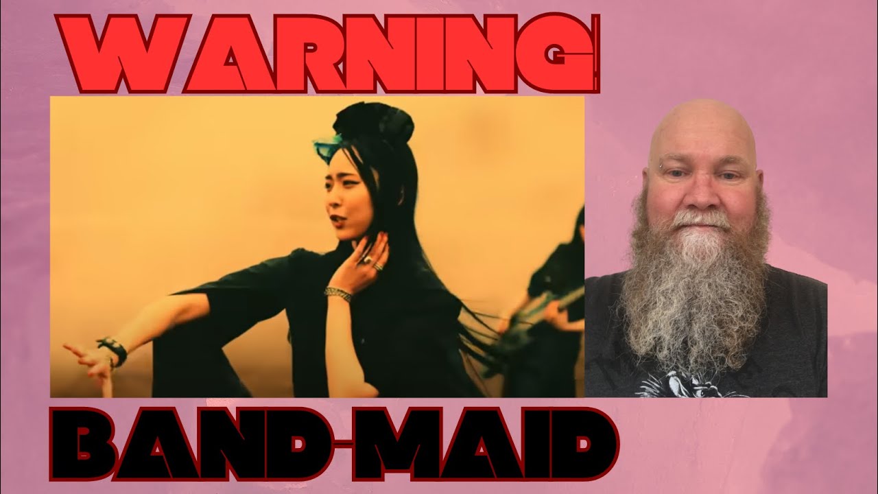BAND-MAID - Warning! (2021) reaction commentary - Hard Rock