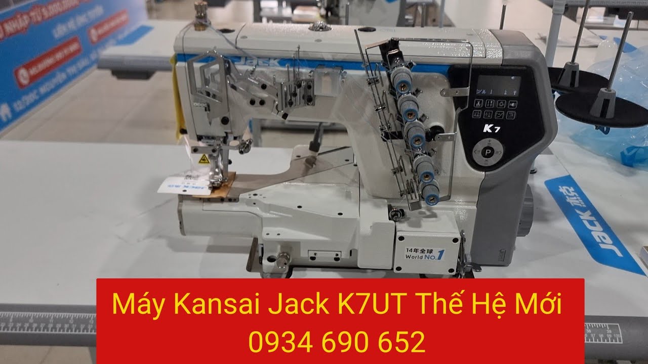 M&aacute;y Kansai Jack Cắt Chỉ Tự Động Mới 100% 0934 690 652 