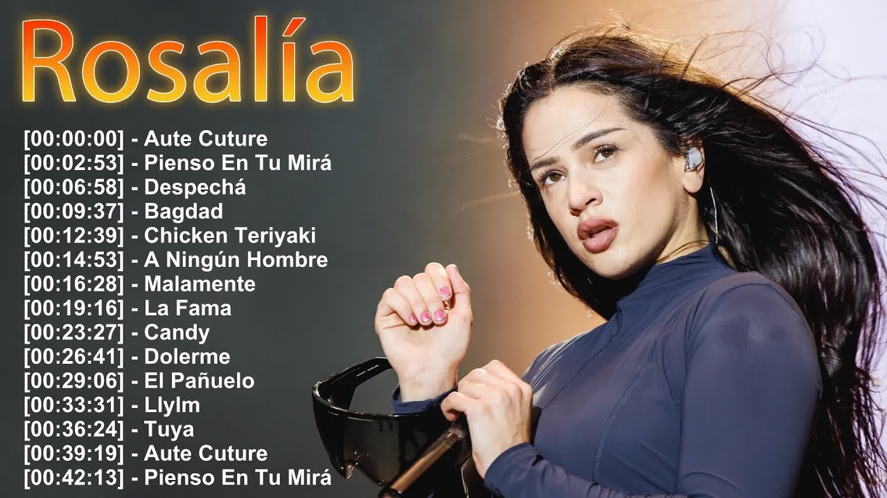 Rosalía 💃 Elegancia y Rebeldía 💿 Las Canciones Más Fuertes del Año 2025