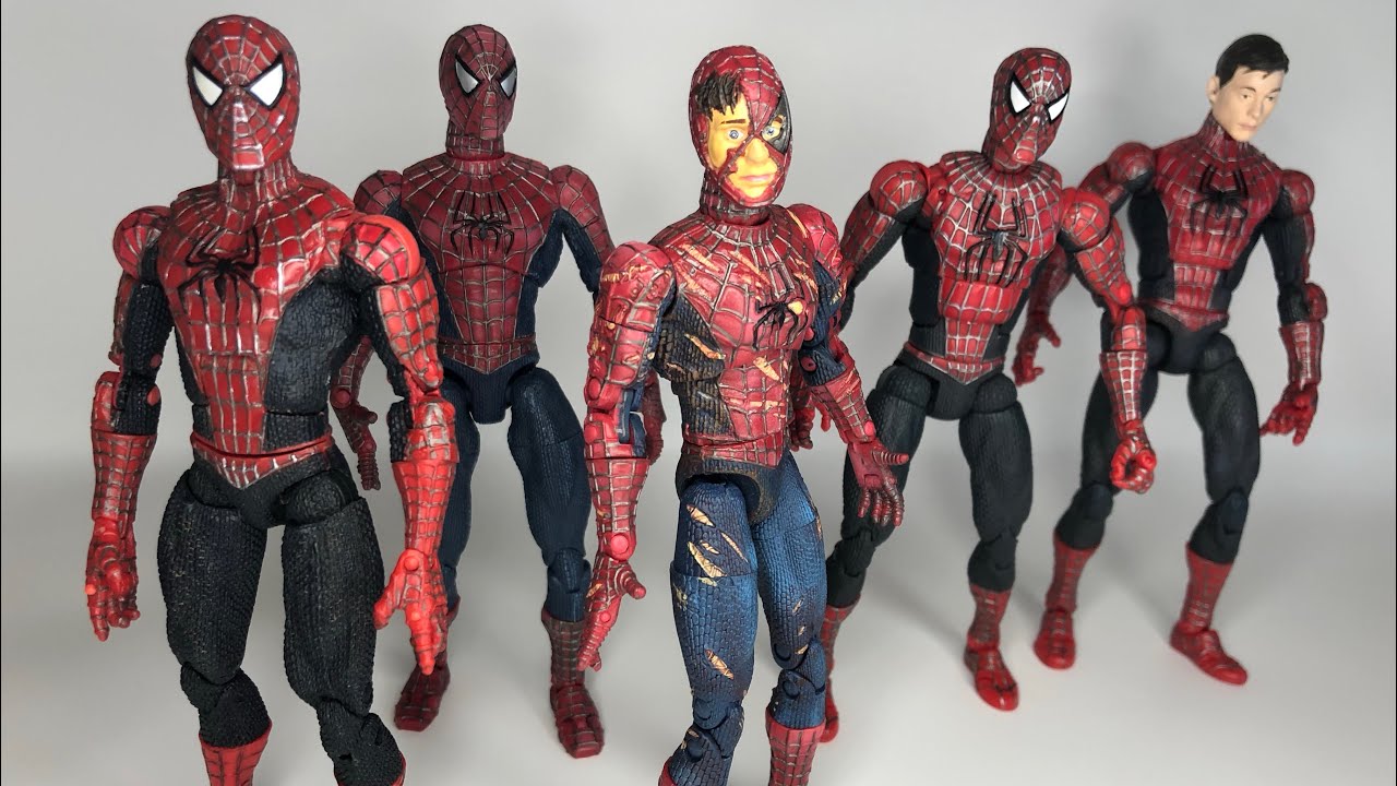 Обзор фигурок Toy Biz Spider-man 2002 - 2004 по фильму Сэма Рэйми