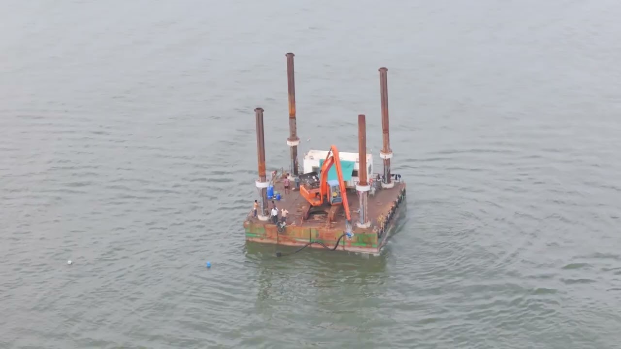Pondicherry harbour