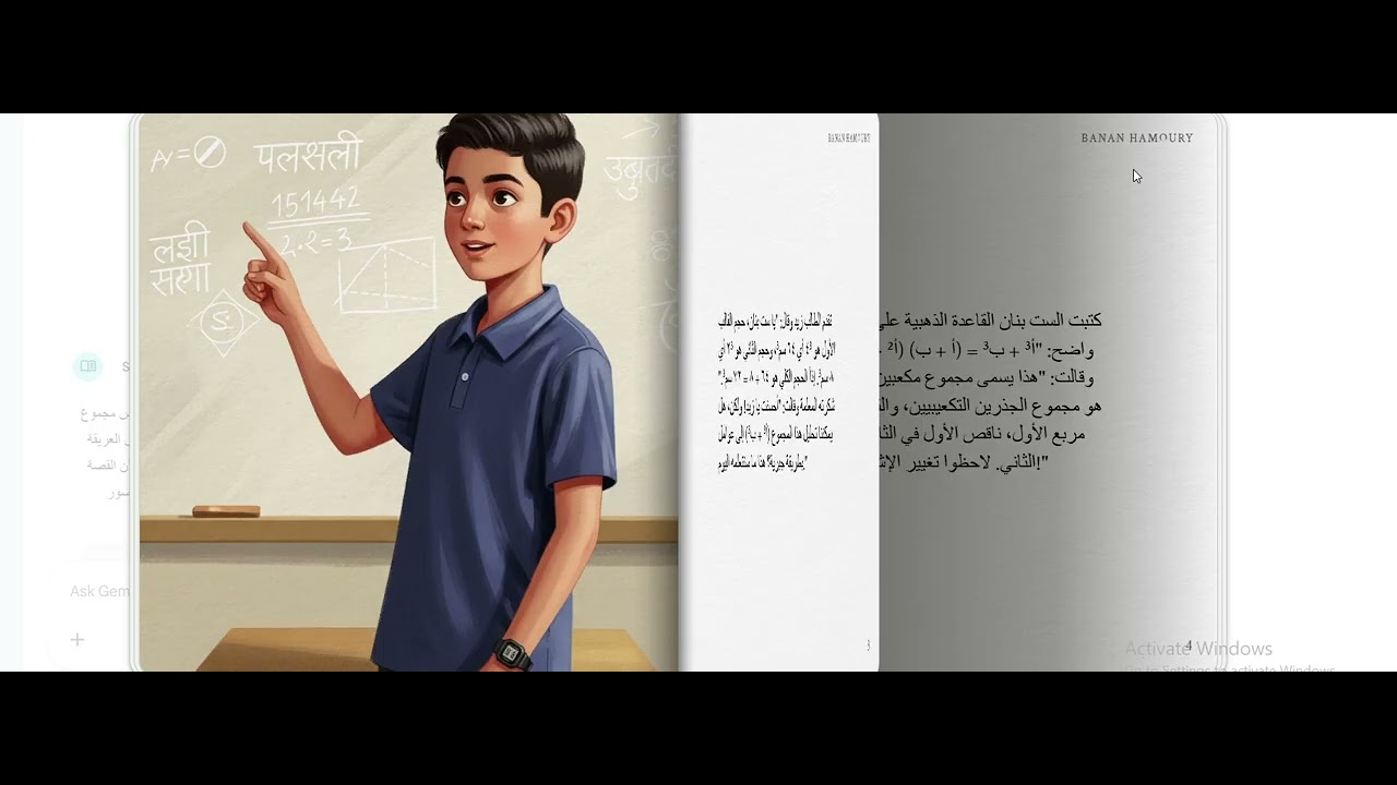ف2 8 تحليل مجموع مكعبين