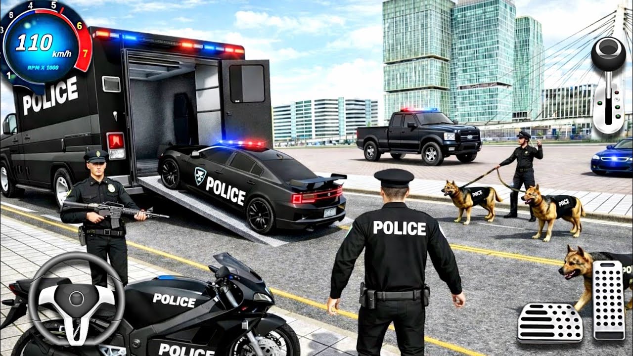 Police Car Simulator 3D – Ultimate Open World Police Driving Experience – Android Gameplay 2026