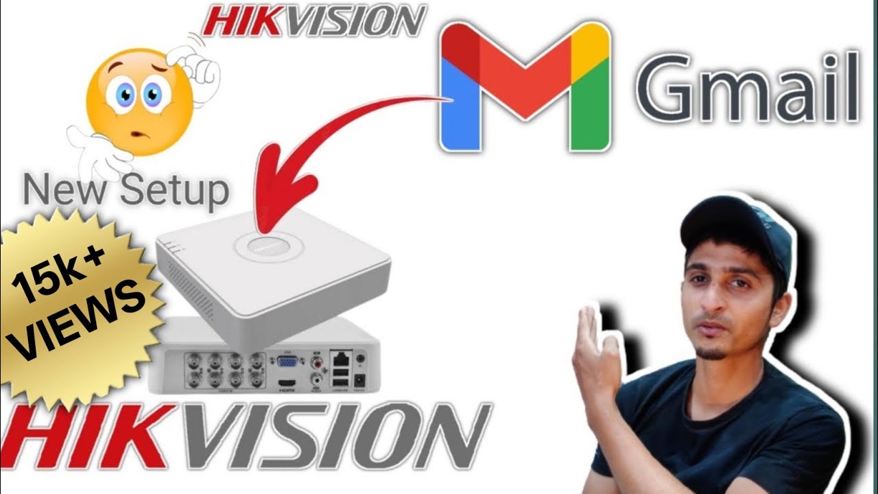 Hikvision DVR/NVR New GMAIL Setup | Gmail Setup in Hikvision Dvr/Nvr