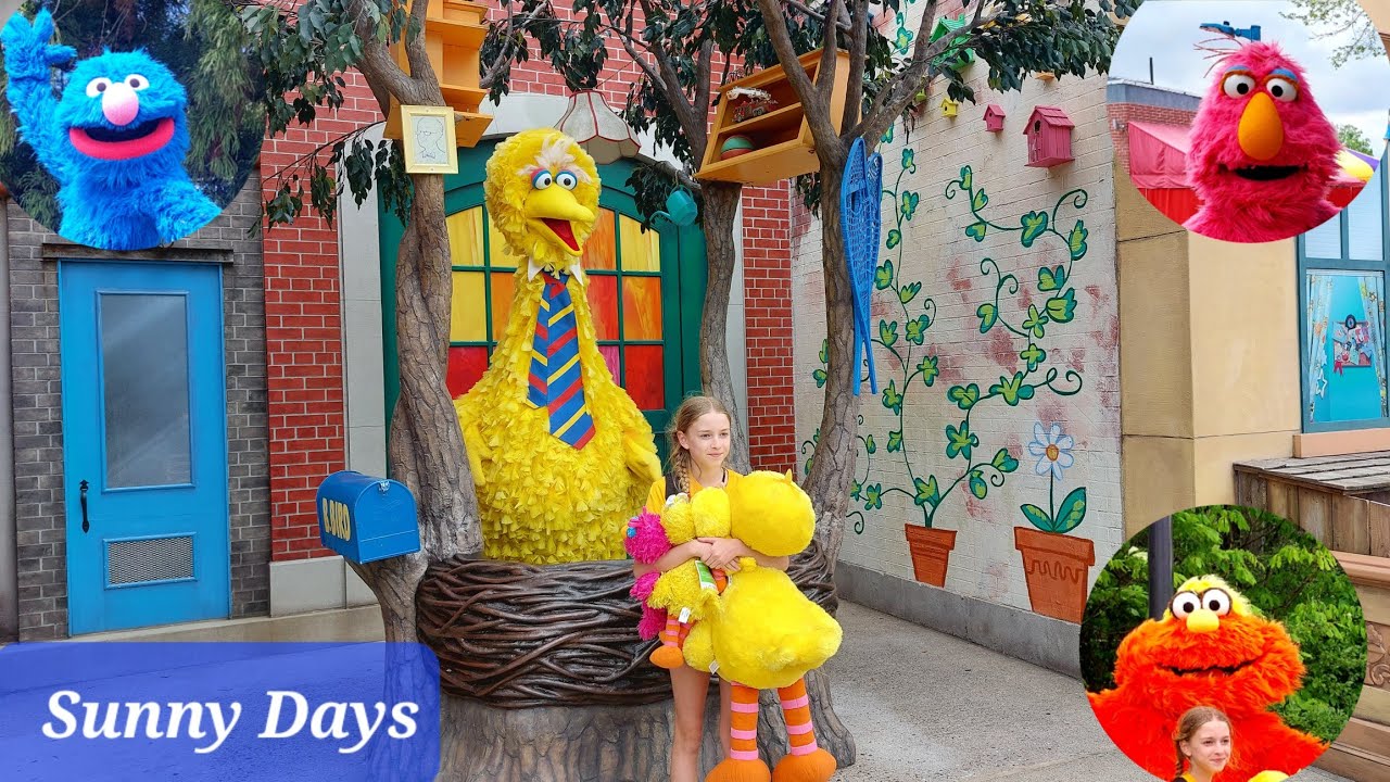 Our Day at Sesame Street Character Meet & Greet Autographs Super Fun Day at Sesame Place