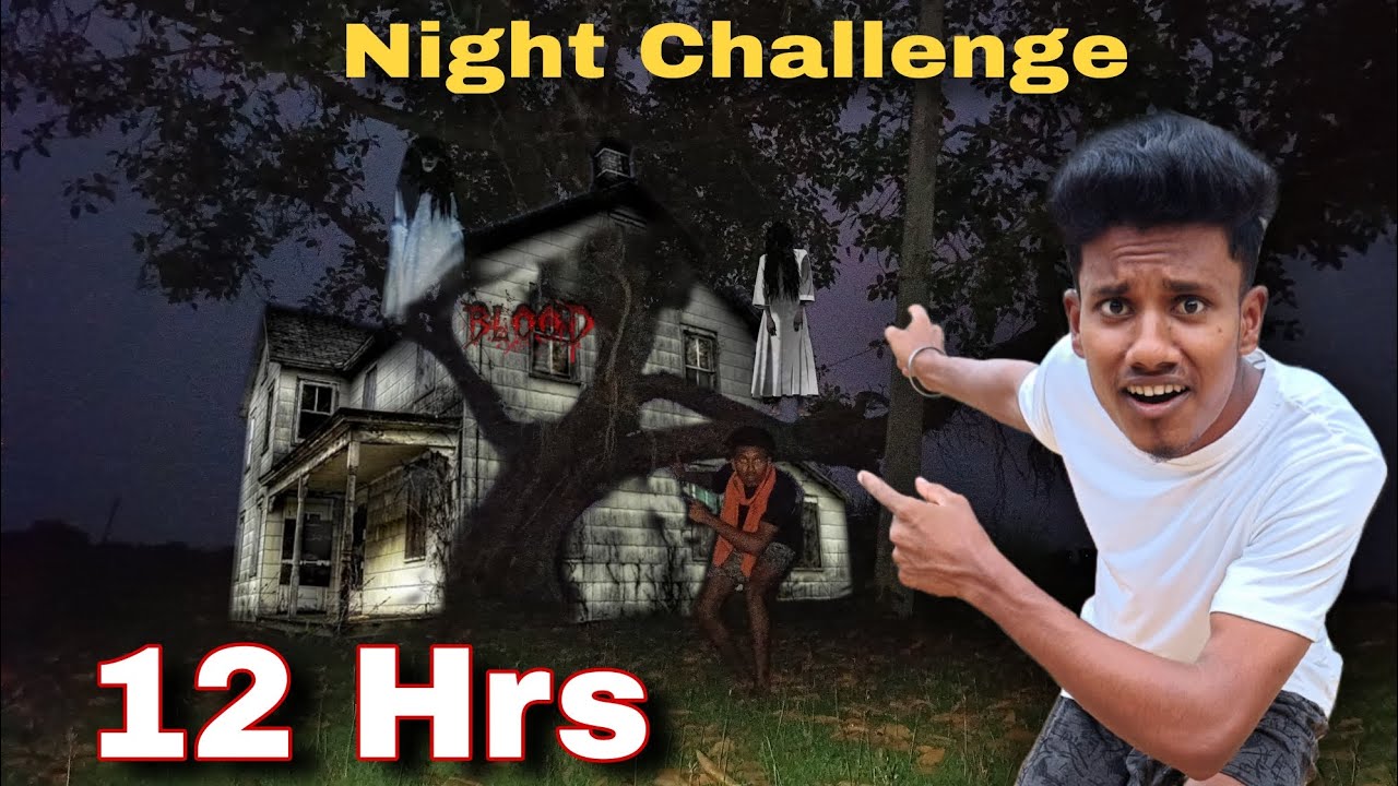 12 Hrs NIGHT ON TREE CHALLENGE 🌳 | MR ODIA CHALLENGE