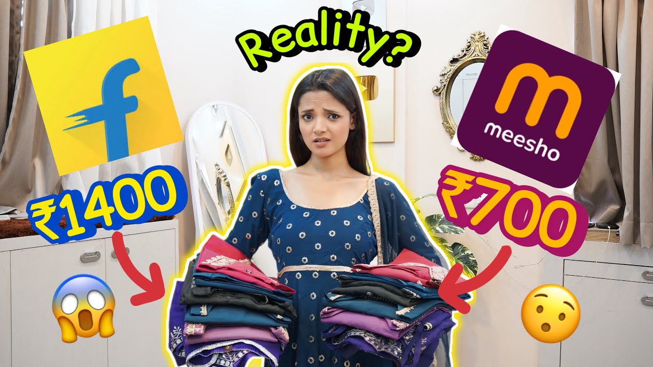 Meesho Vs Flipkart 🤯 Same Product Different Price 🤯 |Which one is best? Honest Review😳😨