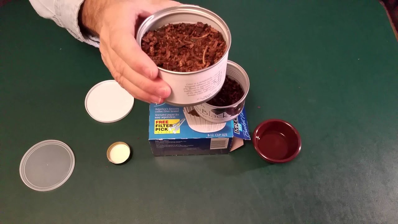 The Art of Pipe Smoking Vol. 14;  Part 1 Rehydrating Pipe Tobacco