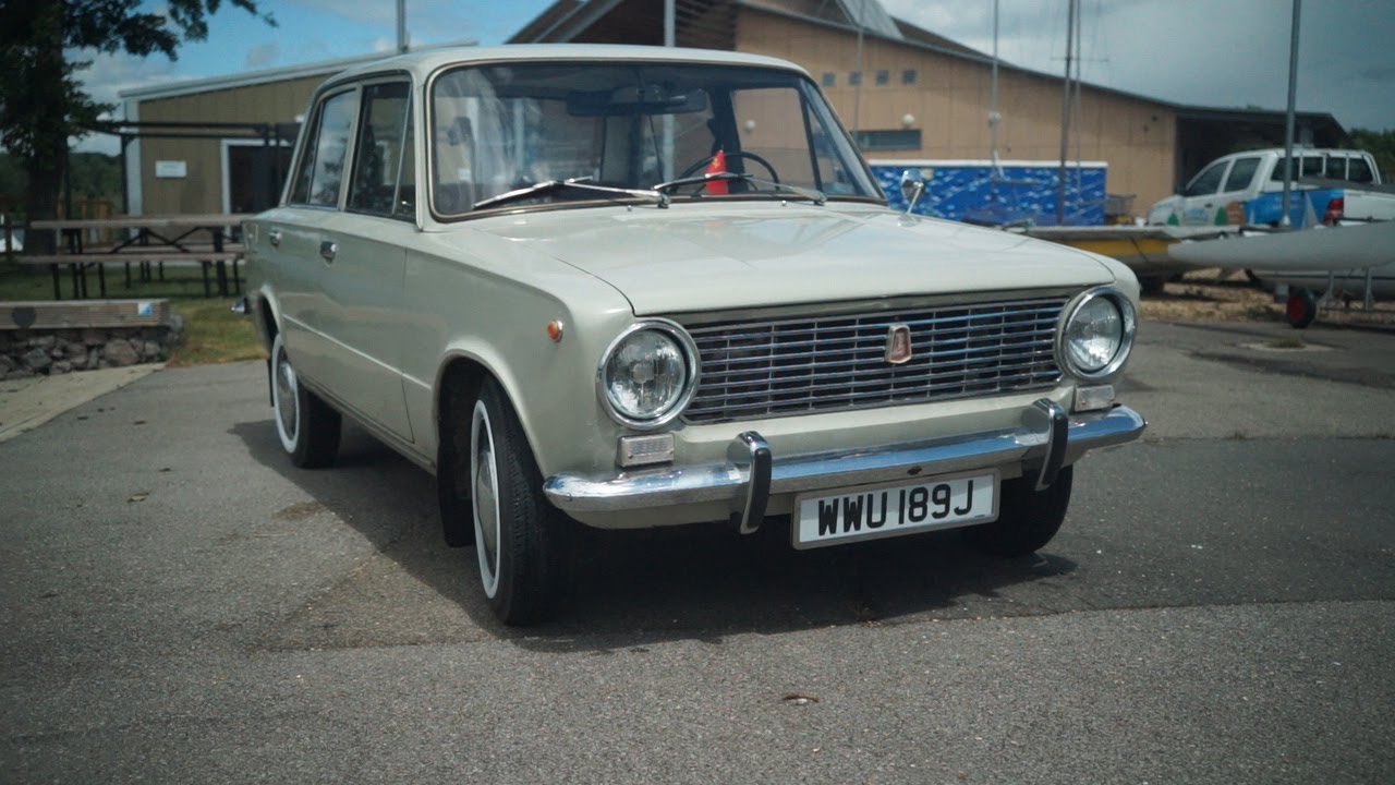 Lada 2101 in UK. Ваз 2101 1971 в Англии.