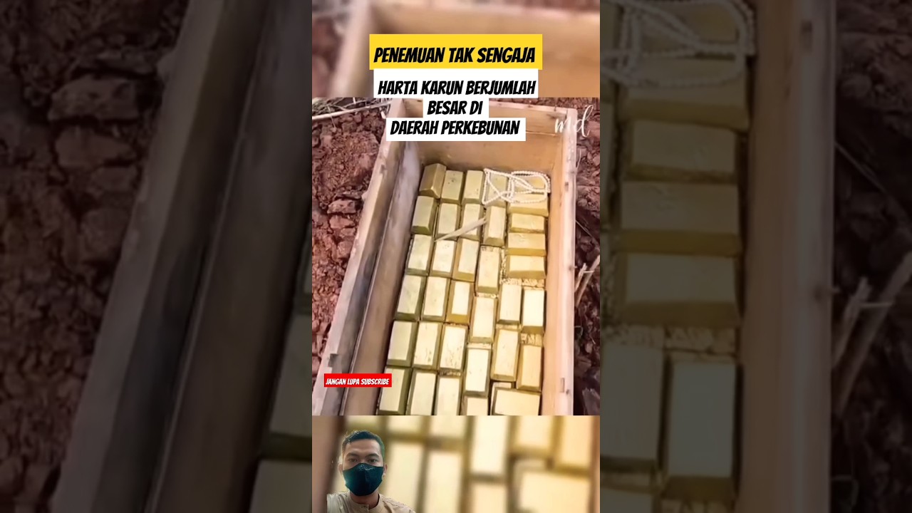 Part 1PENEMUAN HARTA KARUN EMAS BATANGAN..#hartakarun #emasbatangan #sorotan #shortvideo #viralvideo