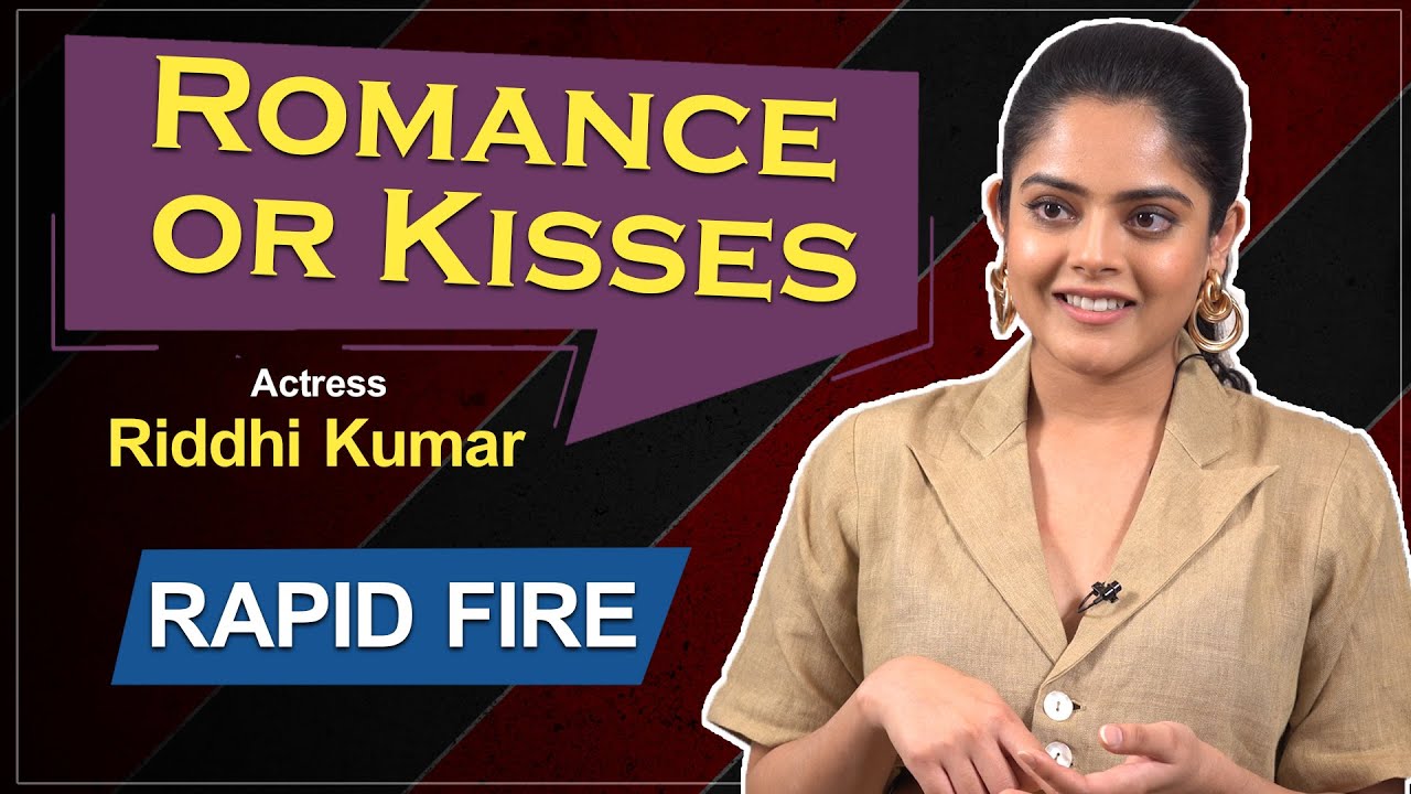 Heroine Riddhi Kumar Hot Rapid Fire l Anchor Ramavath l Mr Rama