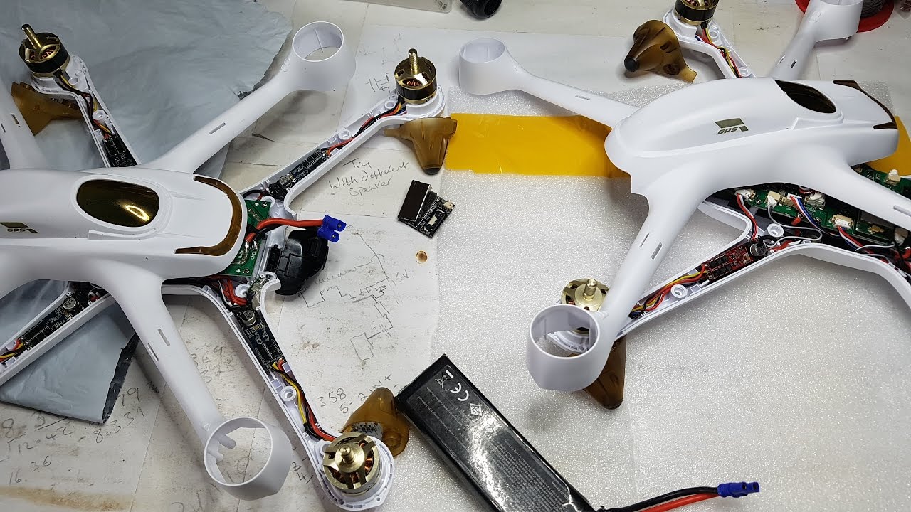 Hubsan H501SS a look inside