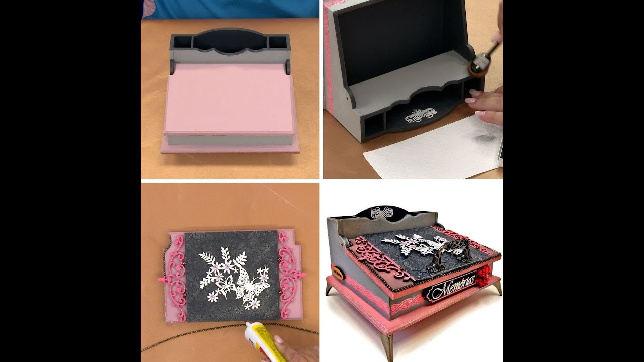 Mini escrivaninha em MDF - Dani Bastos