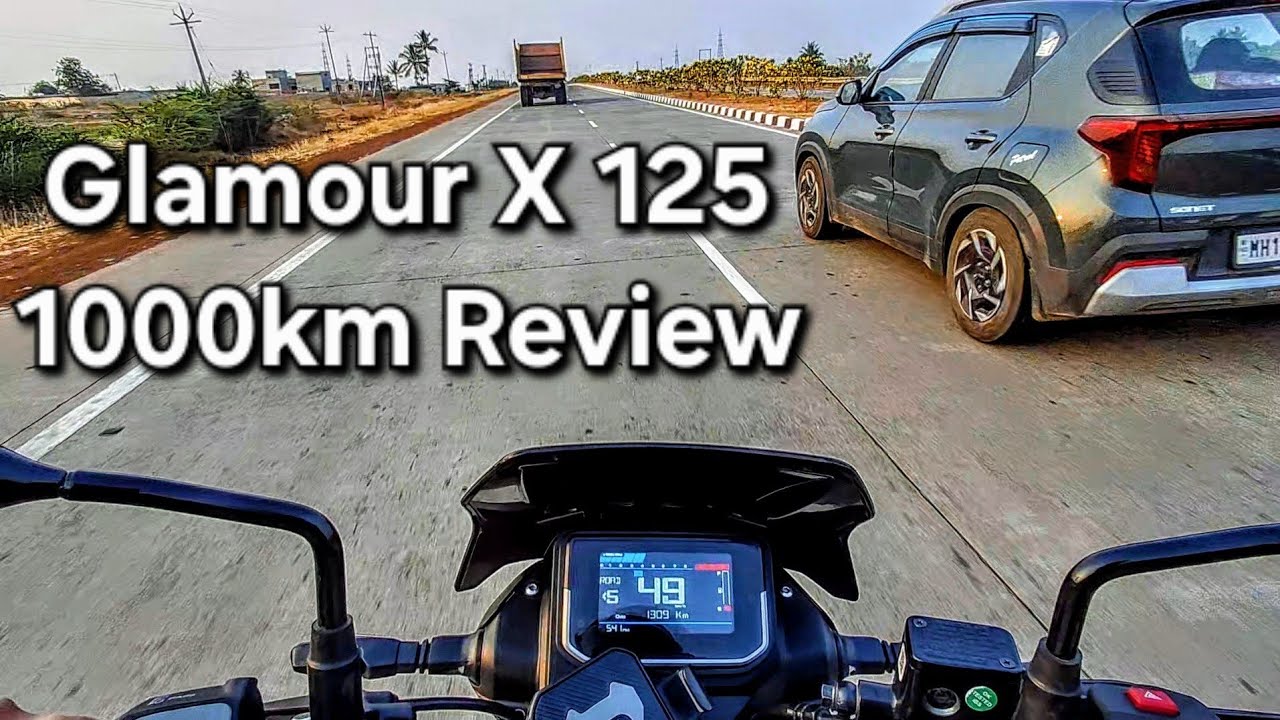 Glamour X 125 review after 1000km