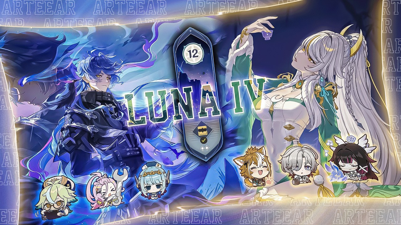 GENSHIN IMPACT LUNA IV SPIRAL ABYSS #genshinimpact #genshin