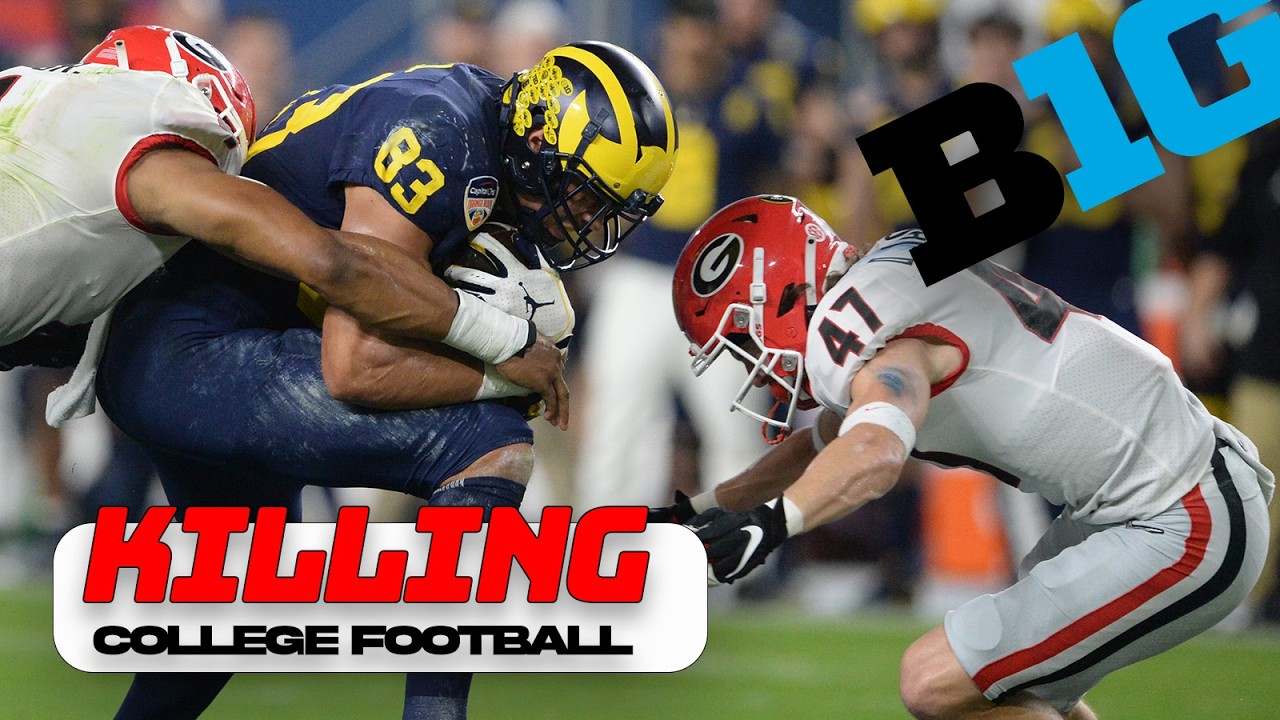 Срочная новость: Конференция Big Ten готова уничтожить студенческий футбол.