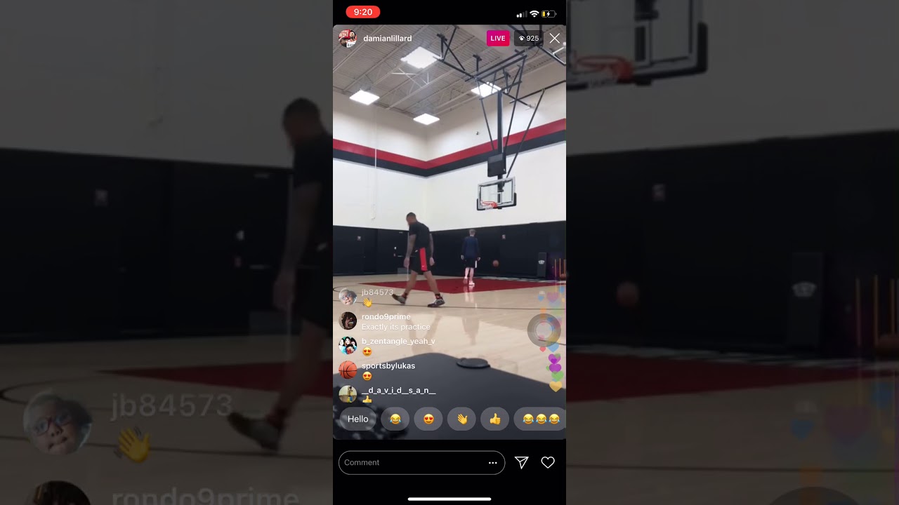 Damian Lillard KILLS WORKOUT while listening to HIS OWN ALBUM on IG LIVE!