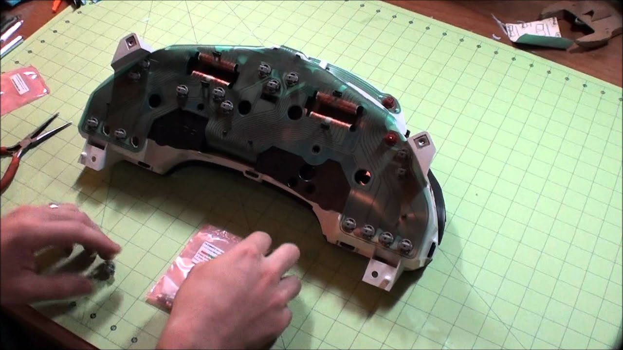 Instrument Cluster Light and Domelight Replacement/ LED Conversion on 98 Saturn SL2