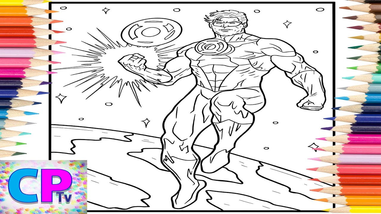 Green Lantern Shows His Power/Green Lantern/@coloringpagestv /Spencer Maro - Starfire [NCS Release]
