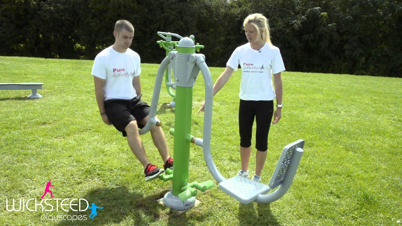 Super Set Circuit - Outdoor Gym Equipment