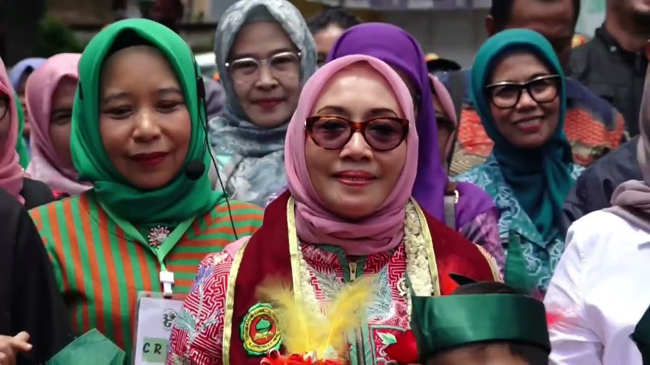 Kunjungan Menteri PPPA RI Ke WNS dan Rumah Prestasi 3G Siang Tadi