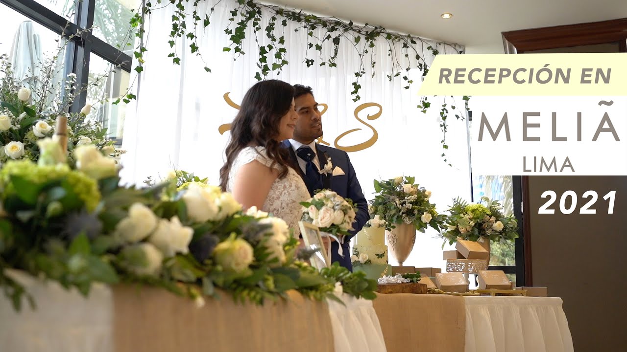 Nuestra Boda Religiosa 2021 una bella recepción / Lima Perú