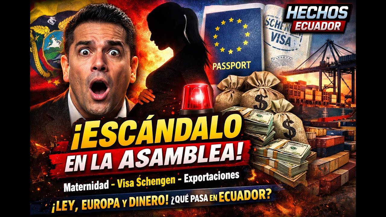 ¡ASAMBLEA EN EBULLICIÓN! MATERNIDAD, VISADO SCHENGEN Y EXPORTACIONES DESATAN DEBATE NACIONAL