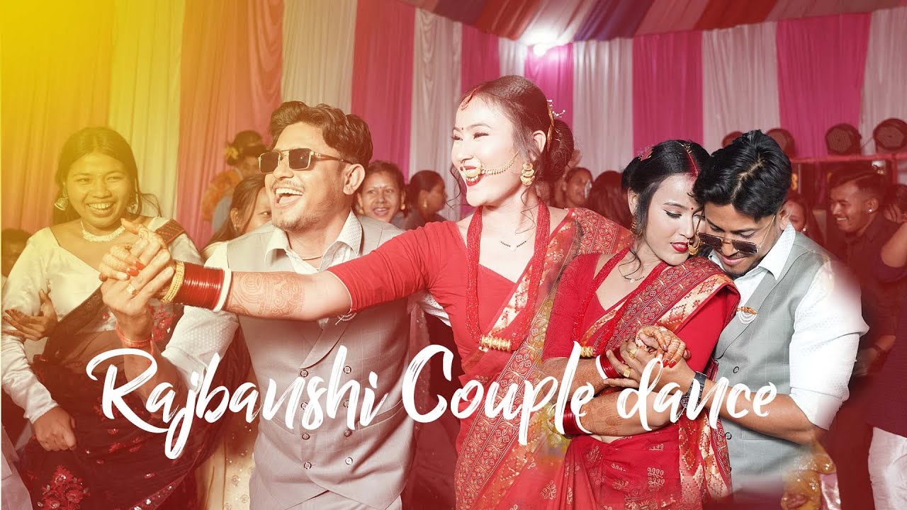 Rajbanshi couple dance weddings|| lama lama chuli|| Sazat Creation