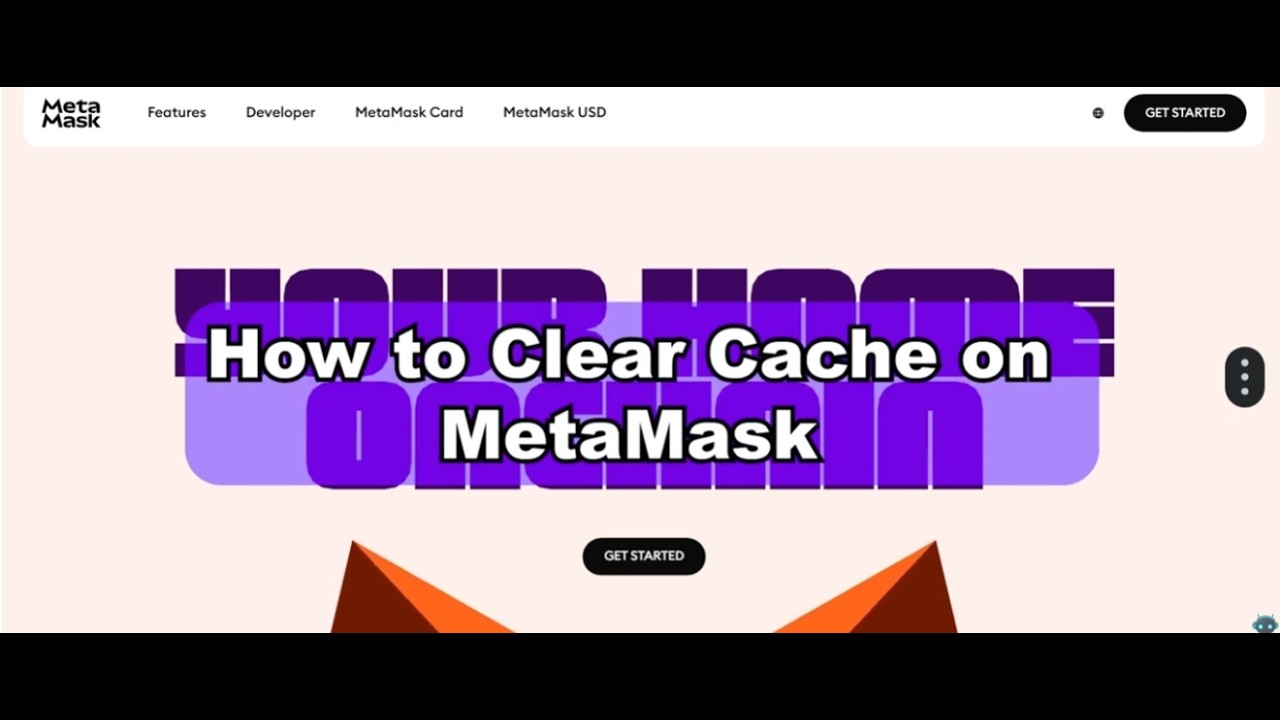 Как исправить ошибки MetaMask, очистив кэш