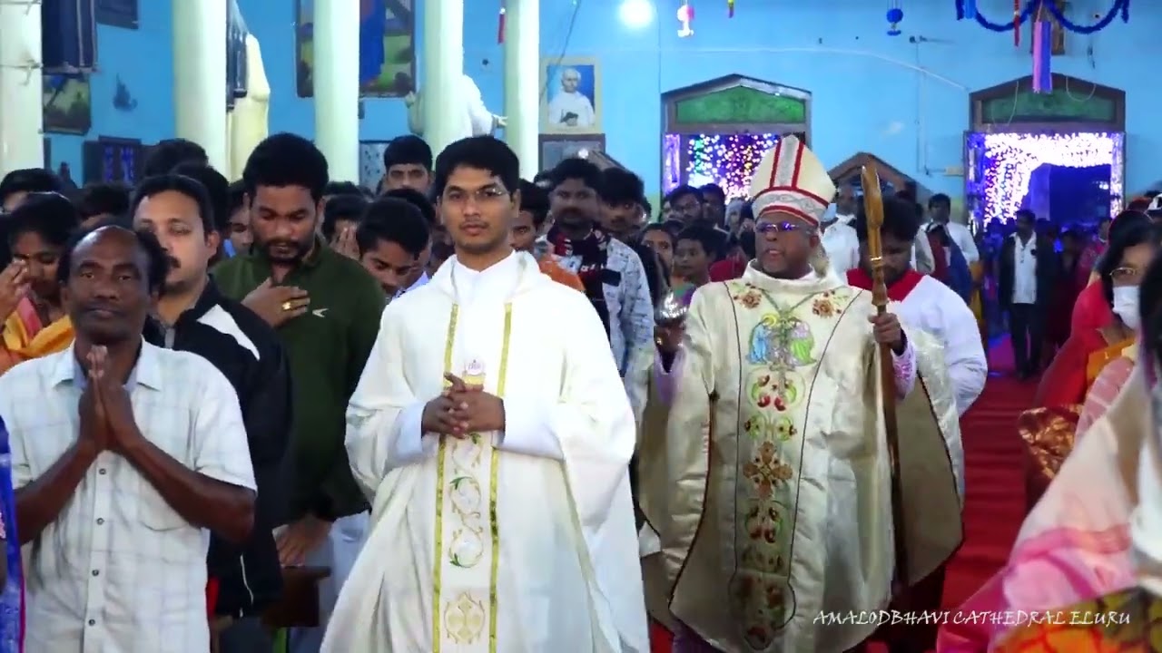 Christmas 2022-Most Rev Dr. Jaya Rao Polimera Bishop of Eluru | Fr. Michael Injamala - Cathedral