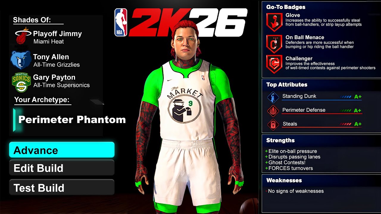 DAY ONE BEST LOCKDOWN DEFENDER BUILD - BEST LOCKDOWN BUILD IN NBA 2K26