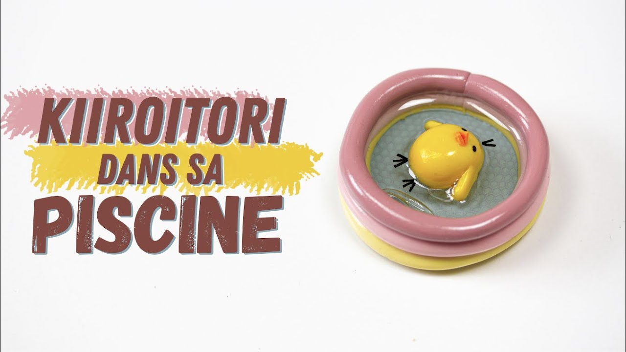 Polymer Clay Tutorial - Kiiroitori dans sa Piscine