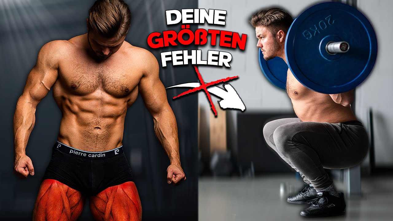 In NUR 4 Schritten zur PERFEKTEN KNIEBEUGE für Anfänger!