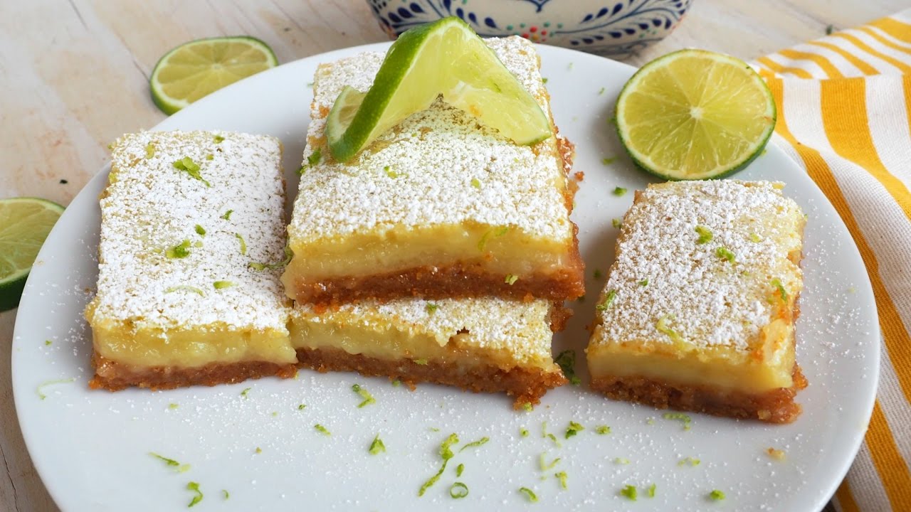 Dessert Recipe: Margarita Bars by Everyday Gourmet with Blakely