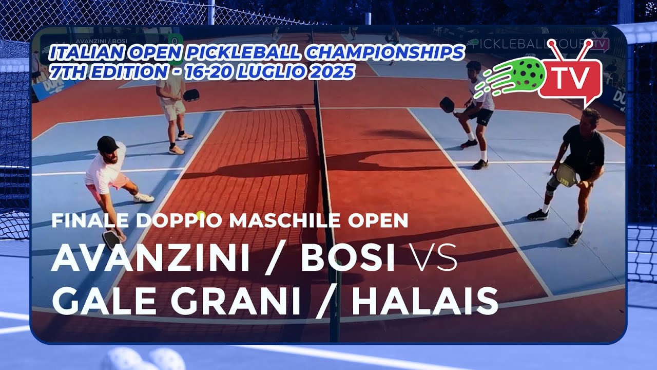 DUPR Italian Open Pickleball Championships 2025 - Finale DM Open