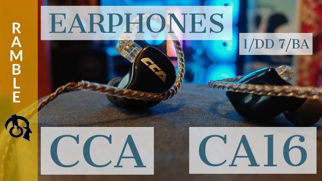 CCA CA16 Earphones (1/DD 7/BA)