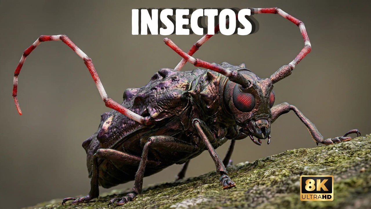 INSECTOS: Los 7 Mas Feos y BIZARROS Del Planeta | Documental Episodio 1