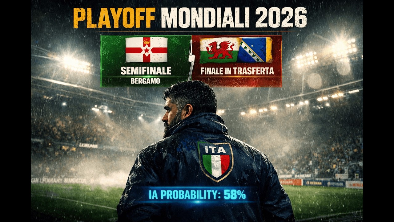 PLAYOFF MONDIALI 2026: L'Italia di Gattuso ce la farà?