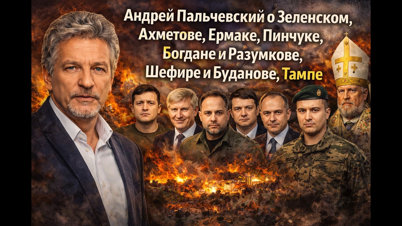 Андрей Пальчевский о Зеленском, Ахметове,Ермаке,Пинчуке, Богдане и Разумкове, Шефире и Буданове,Тамп
