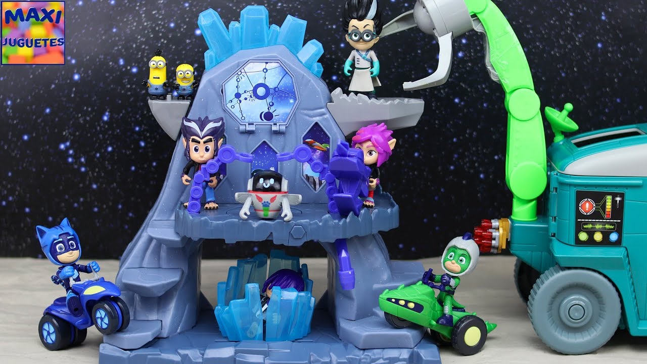 Juguetes de PJ Masks🦎 | 🏰 Fortaleza Lunar 🌕