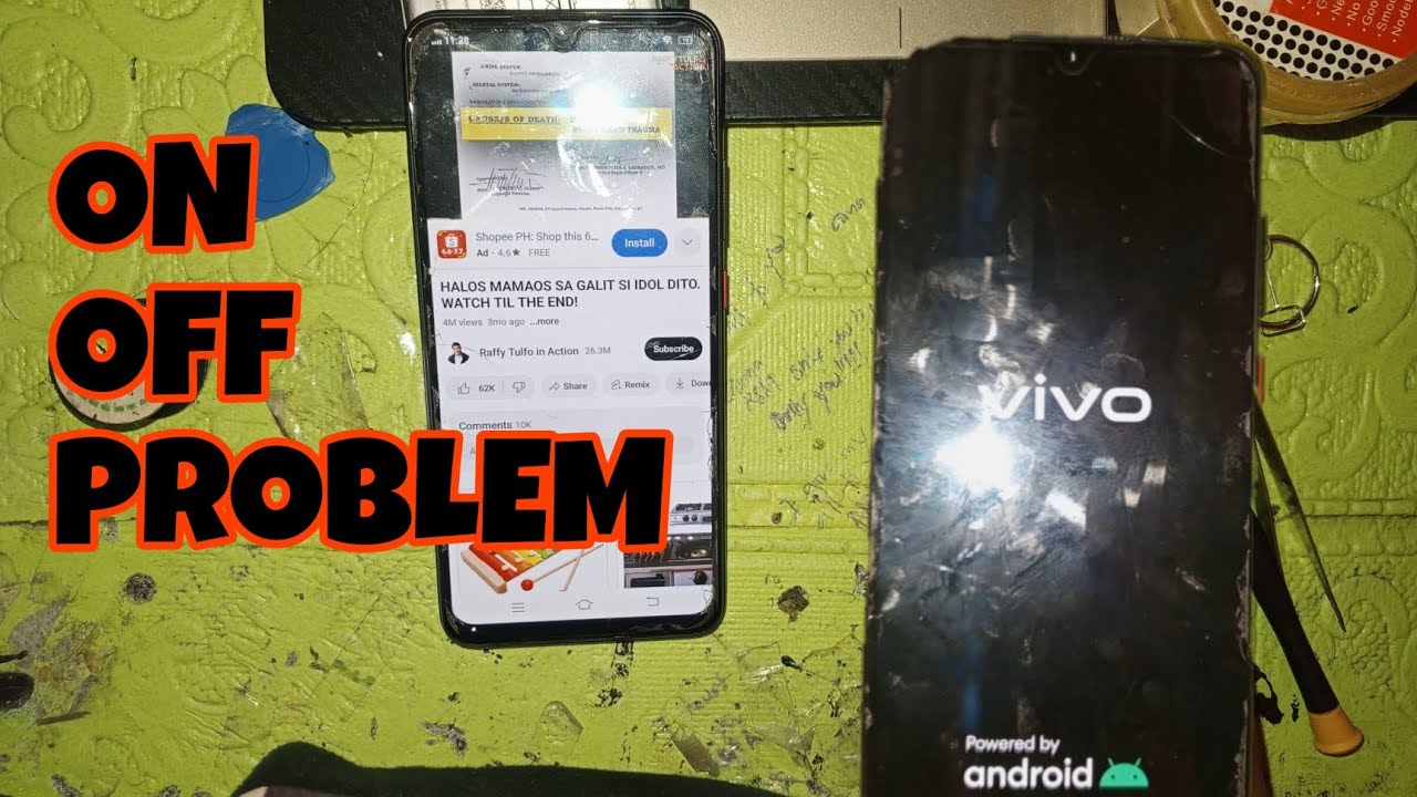vivo s1 on/off problem fix