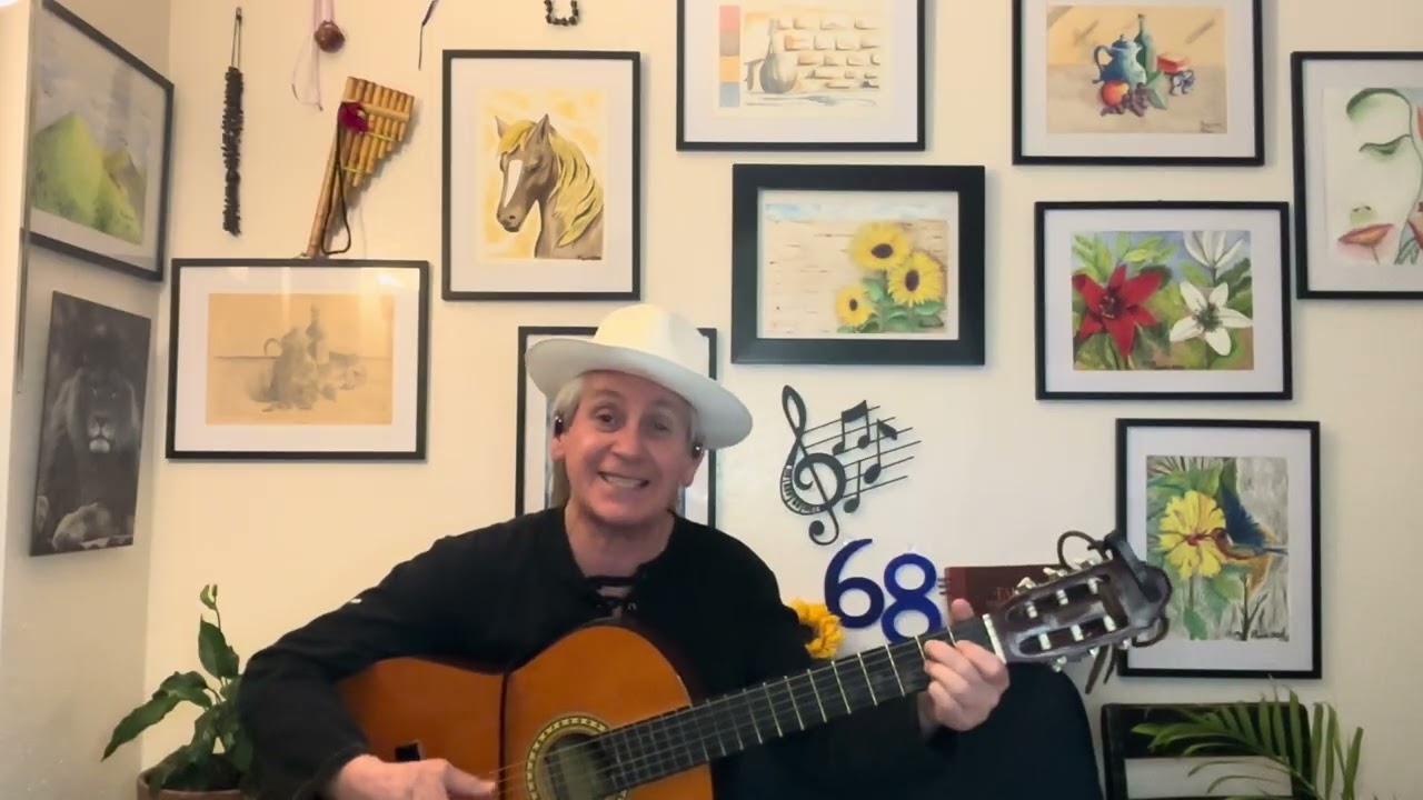 ME  VOY  PA’  LA  HABANA.  Cover  con  pista  de  orquesta  y  guitarra  acústica.